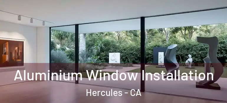  Aluminium Window Installation Hercules - CA