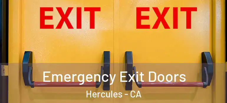  Emergency Exit Doors Hercules - CA