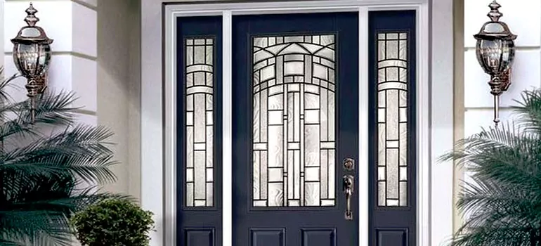 Stained Glass Door Panels in Hercules, CA