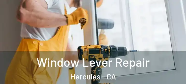  Window Lever Repair Hercules - CA