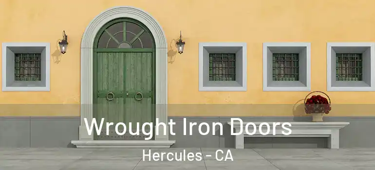  Wrought Iron Doors Hercules - CA